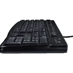 Logitech K120 USB Englisch schwarz (kabelgebunden)