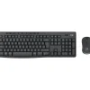 Logitech MK370 Combo Deutsch USB und Bluetooth Graphite