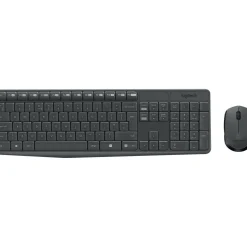 Logitech MK325 Englisch (US) USB schwarz