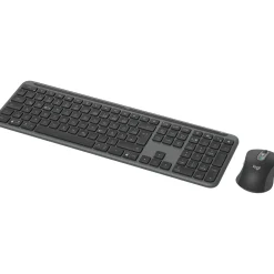 Logitech MK950 Signature Slim Combo Deutsch USB und Bluetooth Graphite