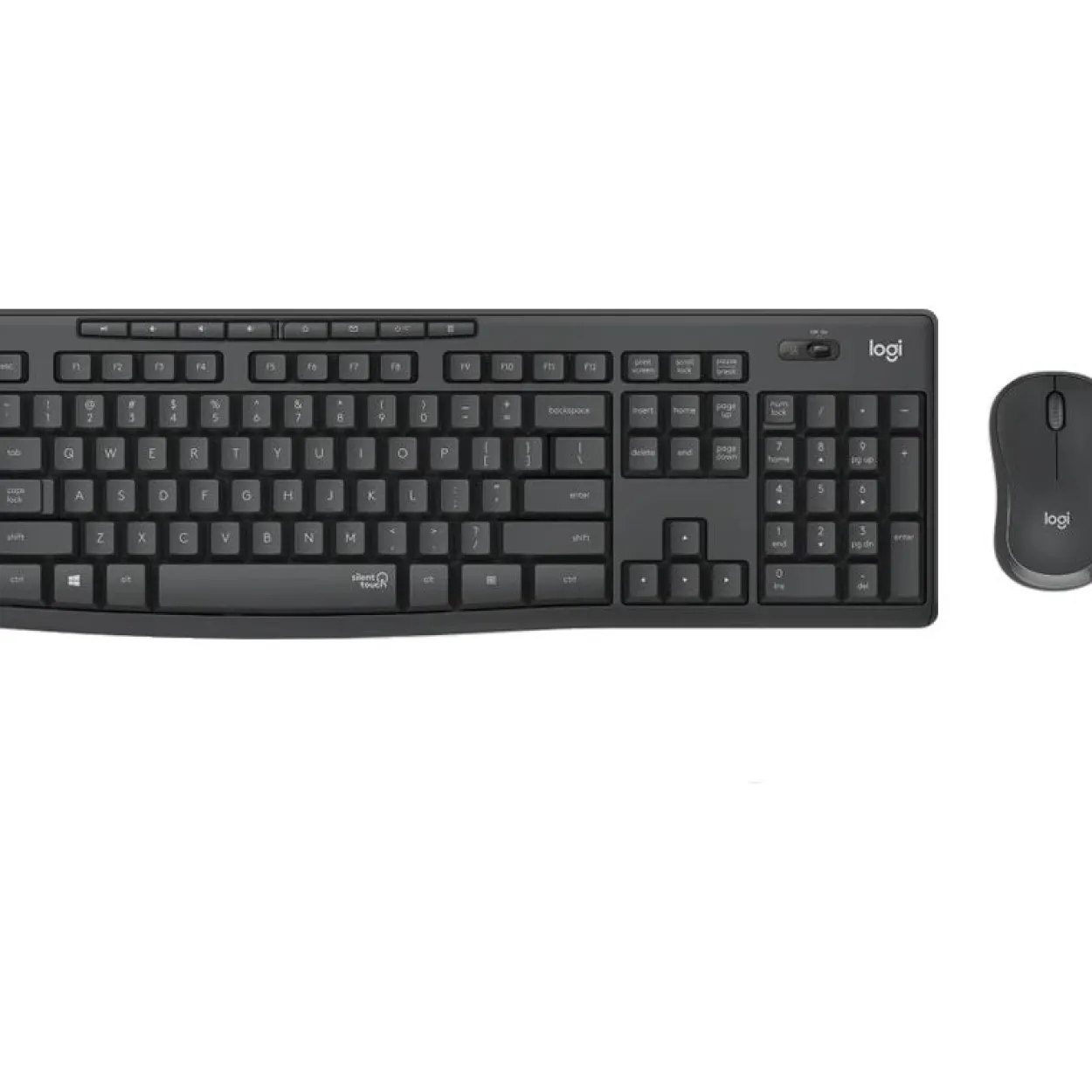 Logitech MK295 Silent Kabellose, Tastatur- und Mauscombi, BE-Layout