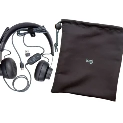 Logitech MSFT Teams Zone Wired schwarz