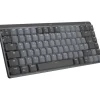 Logitech MX Mechanical Mini Kailh Choc V2 LOW PROFILE Brown USB und Bluetooth Deutsch grau (kabellos)