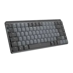 Logitech MX Mechanical Mini Minimalist Wireless Illuminated Keyboard (CH) - 2,4GHZ/BT - N/A - CENTRAL - TACTILE grau