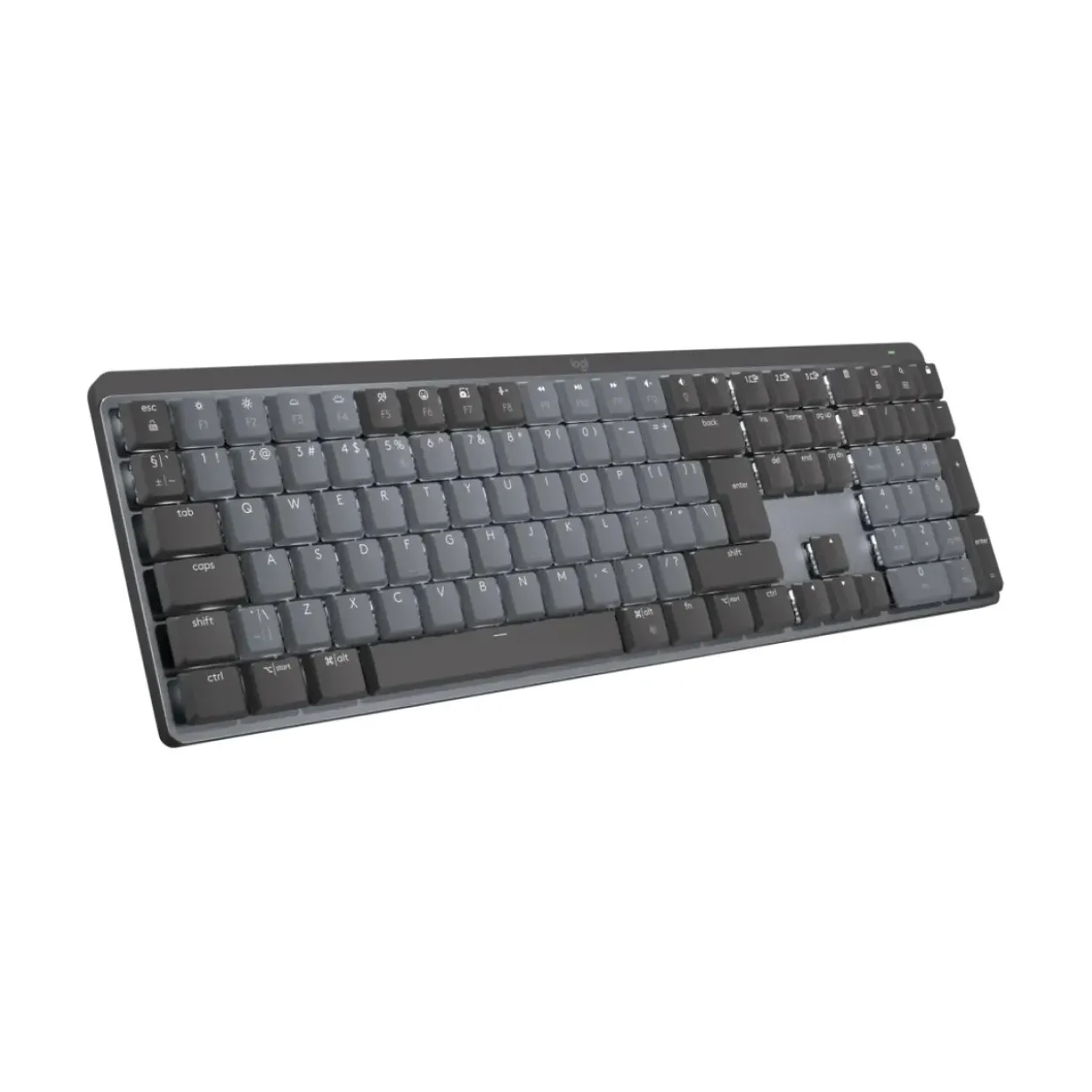 Logitech MX Mechanical Wireless Illuminated Performance Keyboard (US) INTL - 2,4GHZ/BT - N/A - EMEA - TACTILE grau