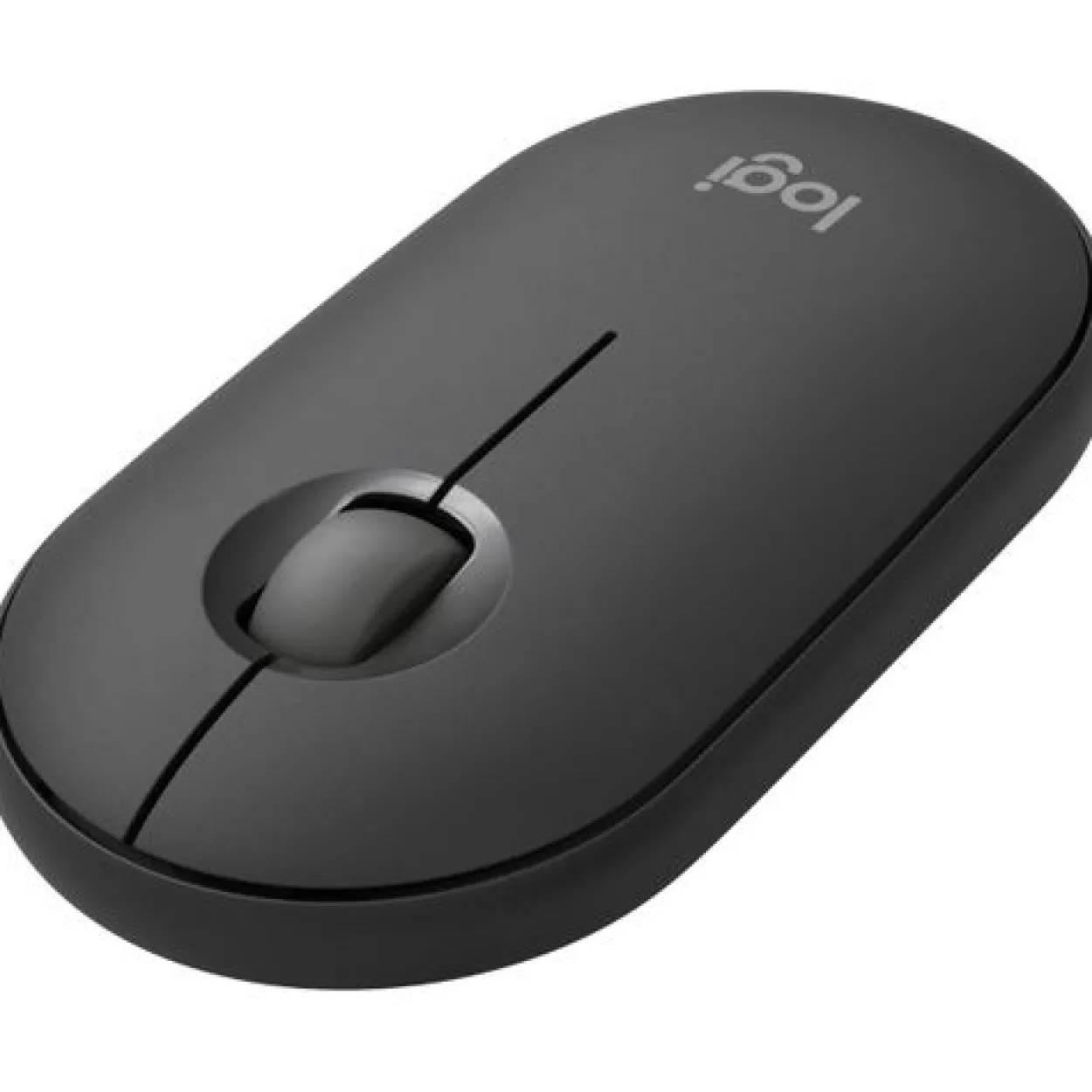 Logitech Pebble 2 Combo for Mac Deutsch USB und Bluetooth schwarz/grau