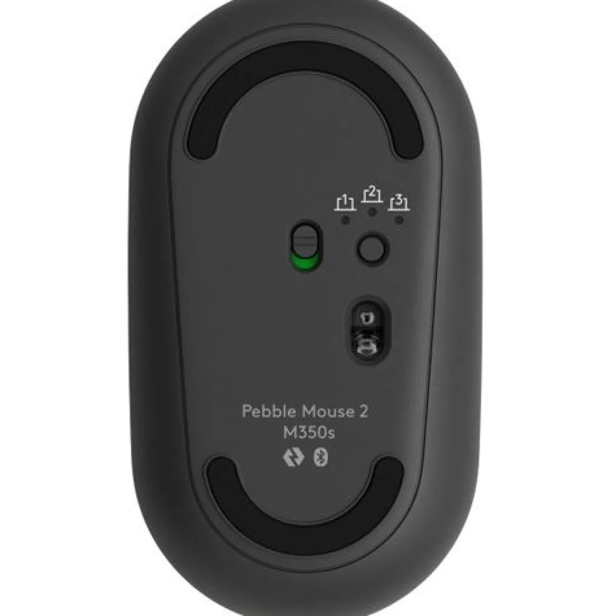 Logitech Pebble 2 Combo for Mac Deutsch USB und Bluetooth schwarz/grau