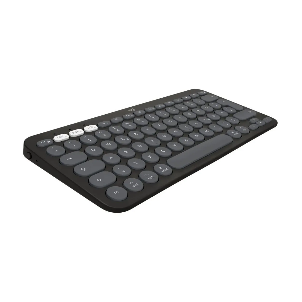 Logitech Pebble 2 Combo for Mac Deutsch USB und Bluetooth schwarz/grau