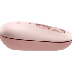 Logitech POP Icon Combo Deutsch USB und Bluetooth rose/weiß