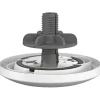 Logitech Rally Mic Pod table mount, off-weiss
