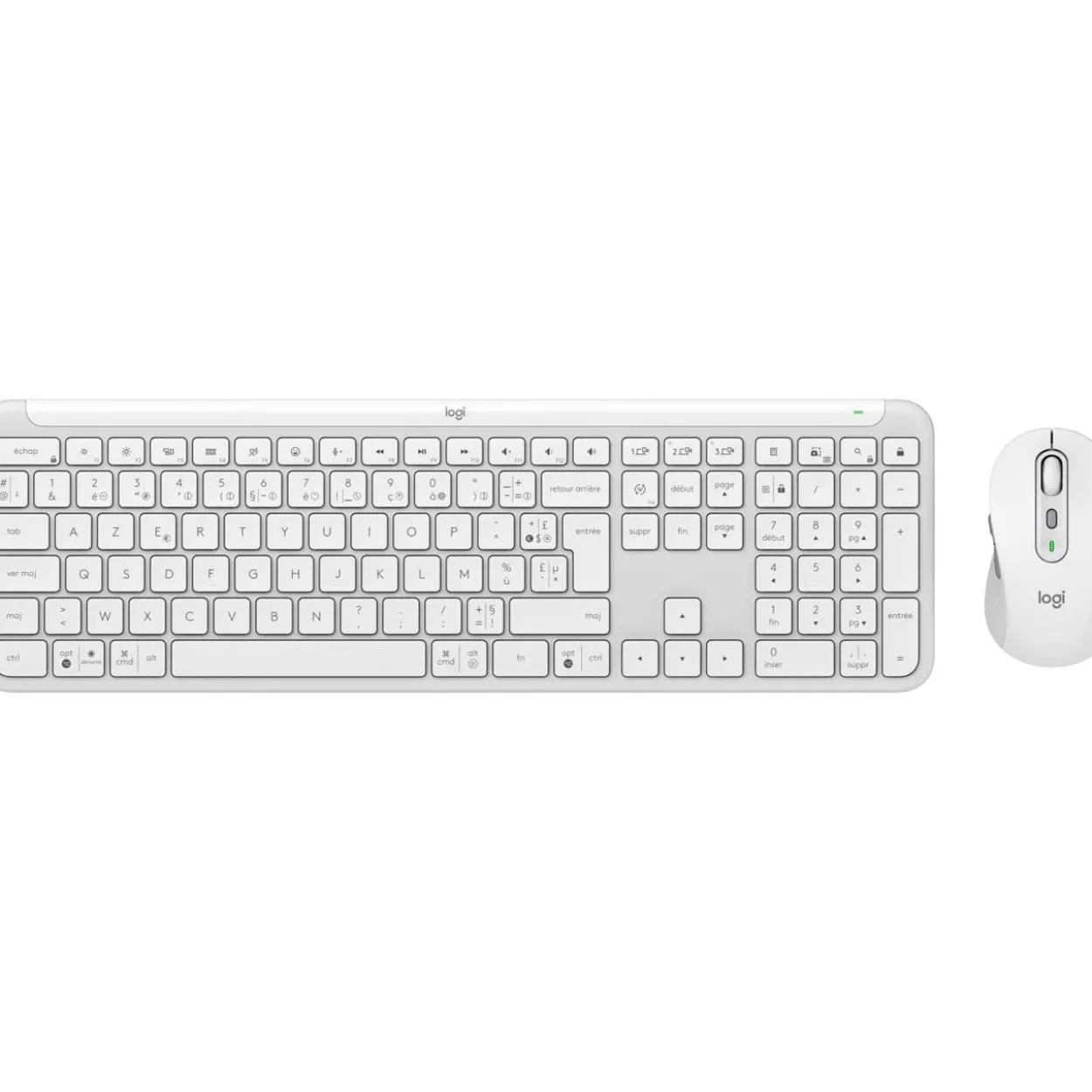 Logitech Signature Slim Combo MK950 - OFF WHITE - FRA - CENTRAL-419