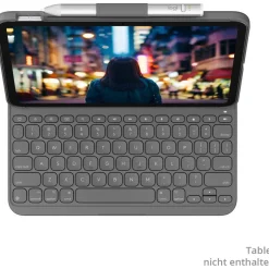 LOGITECH SLIM FOLIO FOR IPAD (10TH GEN) GREY - UK - INTNL-973