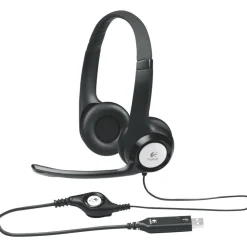 Logitech USB Headset H390 schwarz