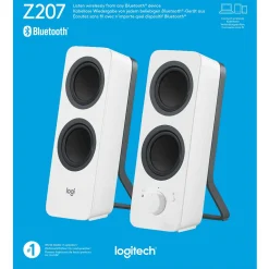 LOGITECH Z207 2.0-System weiß