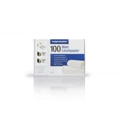 magnetoplan Löschpapier für Tafellöscher, 100 Blatt