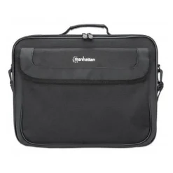 Manhattan Cambridge Clamshell Notbooktasche 15,6" schwarz