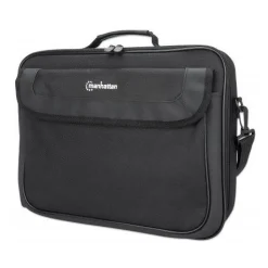 Manhattan Cambridge Clamshell Notbooktasche 15,6" schwarz