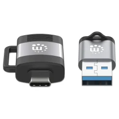 Manhattan 2er Set USB-C auf USB-A & USB-A auf USB-C-Adapter