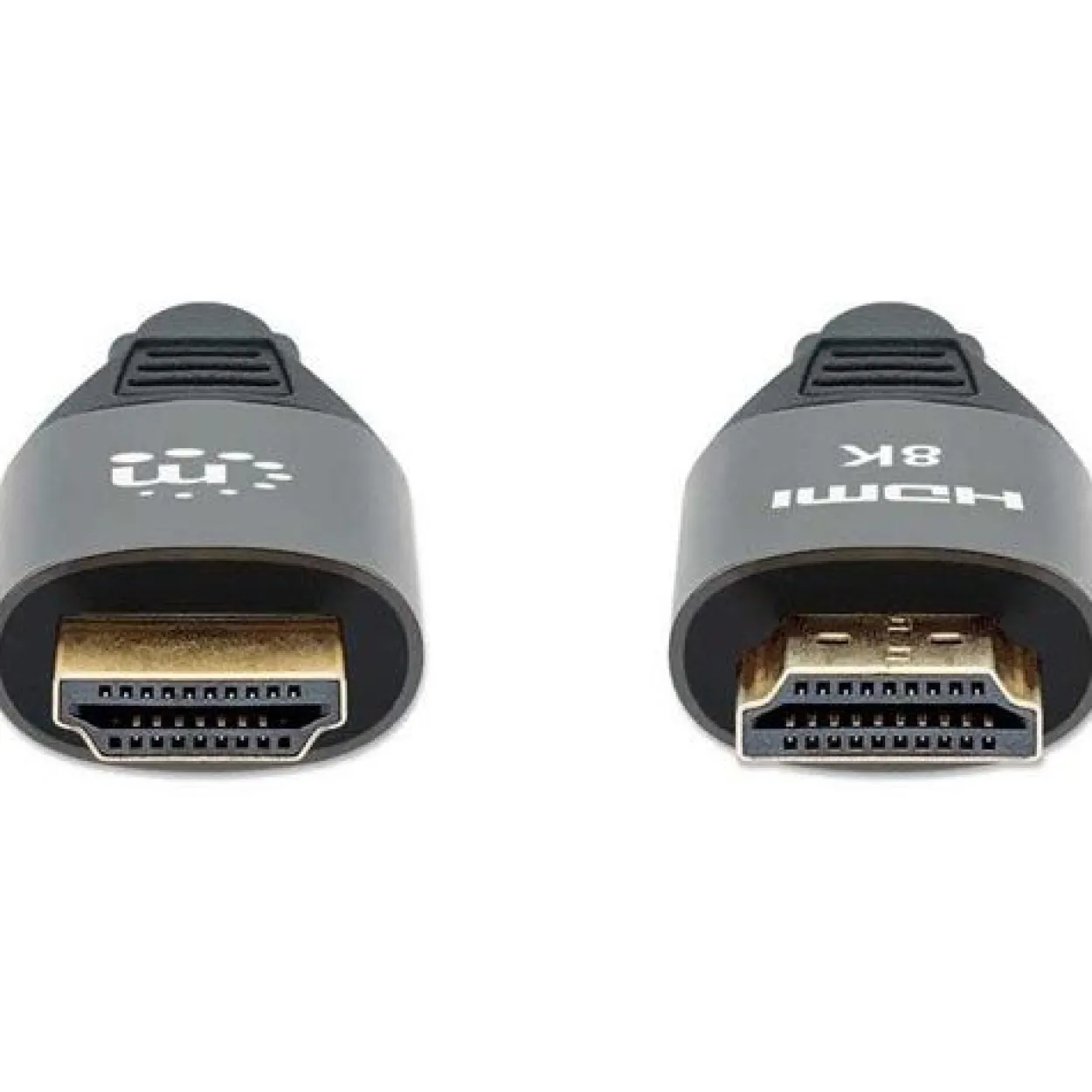 Manhattan HDMI Anschlusskabel HDMI-Stecker auf HDMI-Stecker Schwarz 60 Hz / 8K