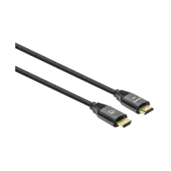 Manhattan HDMI Anschlusskabel HDMI-Stecker auf HDMI-Stecker Schwarz 60 Hz / 8K