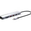 Manhattan 7-in-1 4K USB-C Dockingstation 1xHDMI 2xUSB 10Gb/s