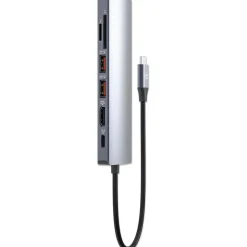 Manhattan 7-in-1 4K USB-C Dockingstation 1xHDMI 2xUSB 10Gb/s