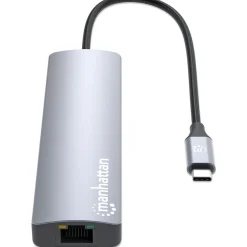Manhattan 7-in-1 4K USB-C Dockingstation 1xHDMI 2xUSB 10Gb/s