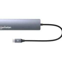 Manhattan 7-in-1 4K USB-C Dockingstation 1xHDMI 2xUSB 10Gb/s