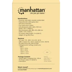 Manhattan Ladeschrank 32xUSB-C PD-Ports 576W gesamt 18W Port