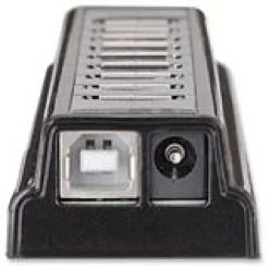 Manhattan 10-port USB 2.0 extern ohne Netzteil schwarz