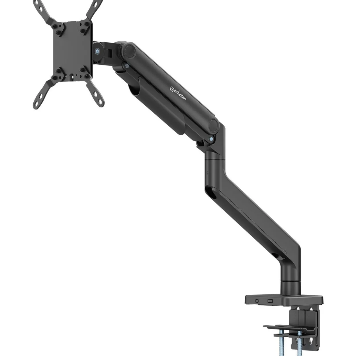 Manhattan Tischhalterung mit mechanischer Feder für 1x Moni.
