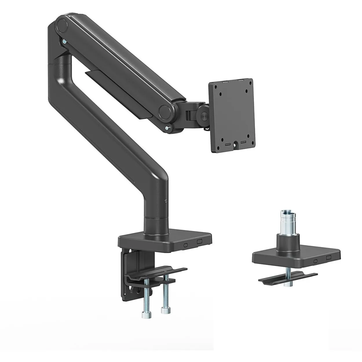 Manhattan Tischhalterung mit mechanischer Feder für 1x Moni.