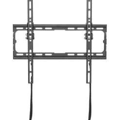 MANHATTAN Ultraflache TV-Wandhalterung fuer Bildschirme von 81,28 bis 177,8cm von 32 bis 70Zoll und bis zu 45 kg neigbar schwarz