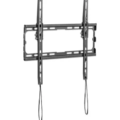 MANHATTAN Ultraflache TV-Wandhalterung fuer Bildschirme von 81,28 bis 177,8cm von 32 bis 70Zoll und bis zu 45 kg neigbar schwarz