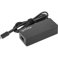 Manhattan USB-C Power Delivery Laptop-Netzteil 65 W schwarz