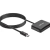 Manhattan USB 2.0 Typ-C Kartenlesegerät Smartcard- microSDXC