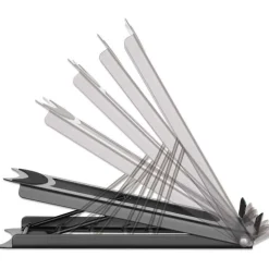 MANHATTAN Verstellbarer Staender fuer Notebooks und Tablets Ergonomische Ablage fuer Geraete von 25,4-39,6cm 10-15,6Zoll bis zu 5kg
