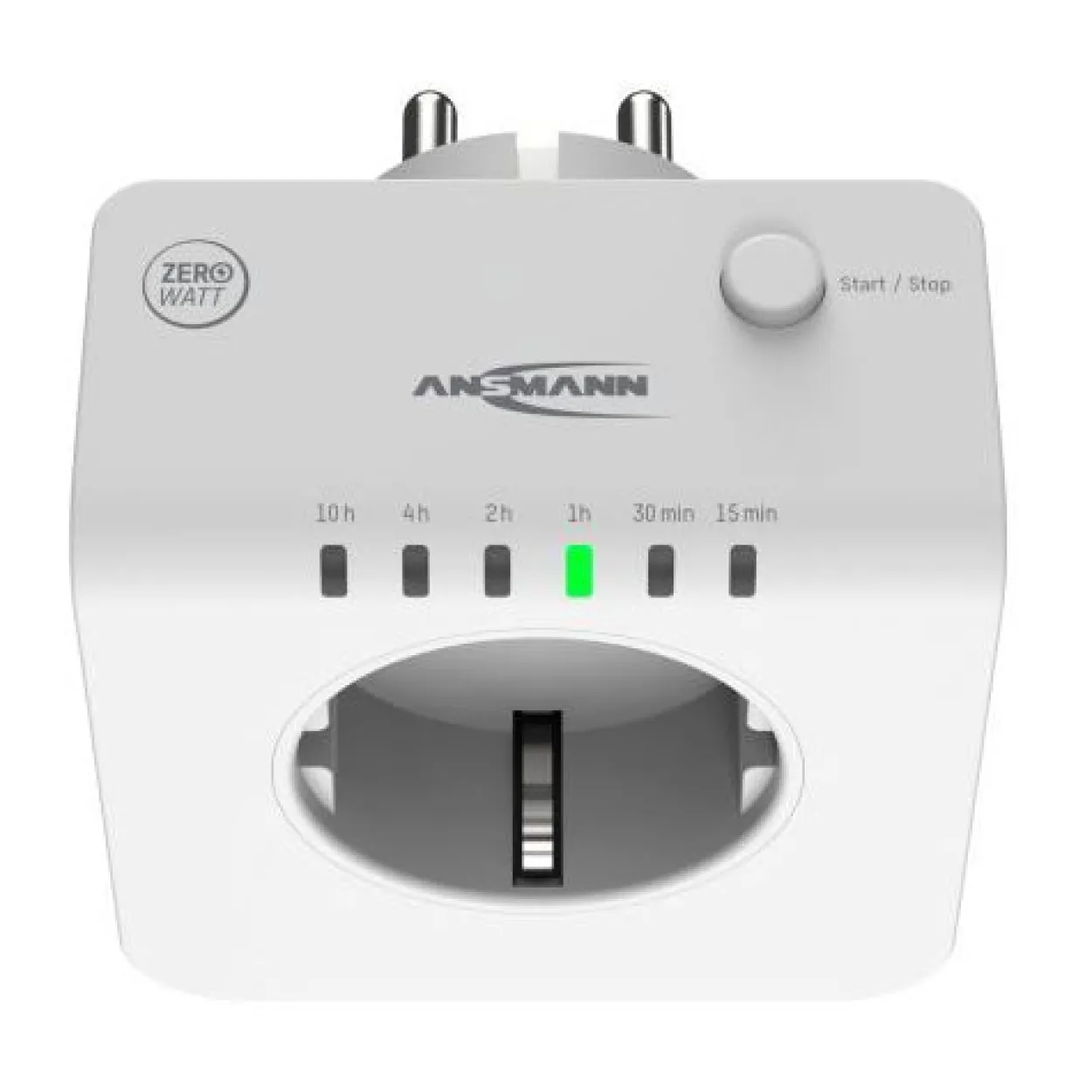 () 0.00m ANSMANN Timer Steckdose digital Weiß 1 (1260-0016)