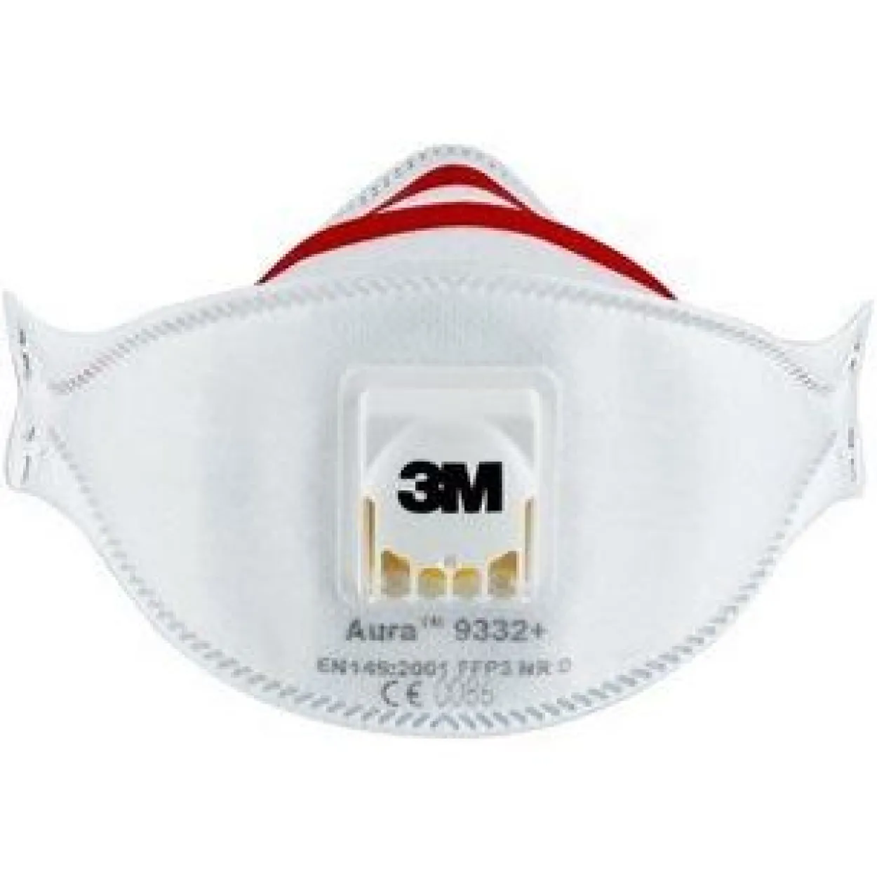 3M Atemschutzmasken AuraÖ Comfort Cool FlowÖ 9332+ FFP3 NR D DIN EN 149:2001, A1:2009, 2 St.