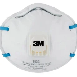 3M Atemschutzmasken Cool FlowÖ 8822 FFP2 NR D DIN EN 149:2001, A1:2009, 10 St.