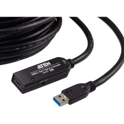 20.00m ATEN UE332C Verlängerungskabel, USB 3.2 Gen1, USB-A Stecker zu USB-C Buchse