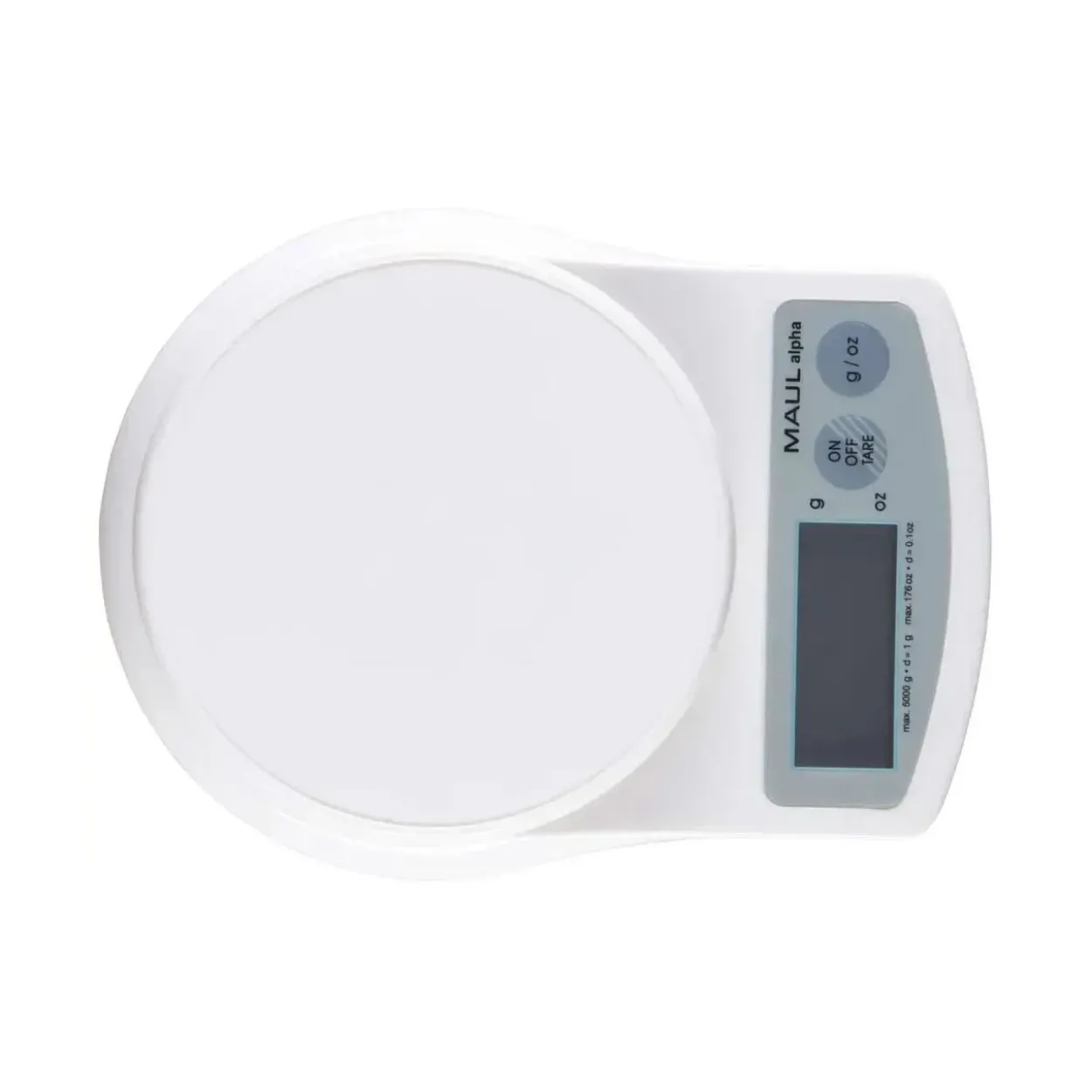 MAUL Briefwaage alpha weiß für max. 5,0 kg