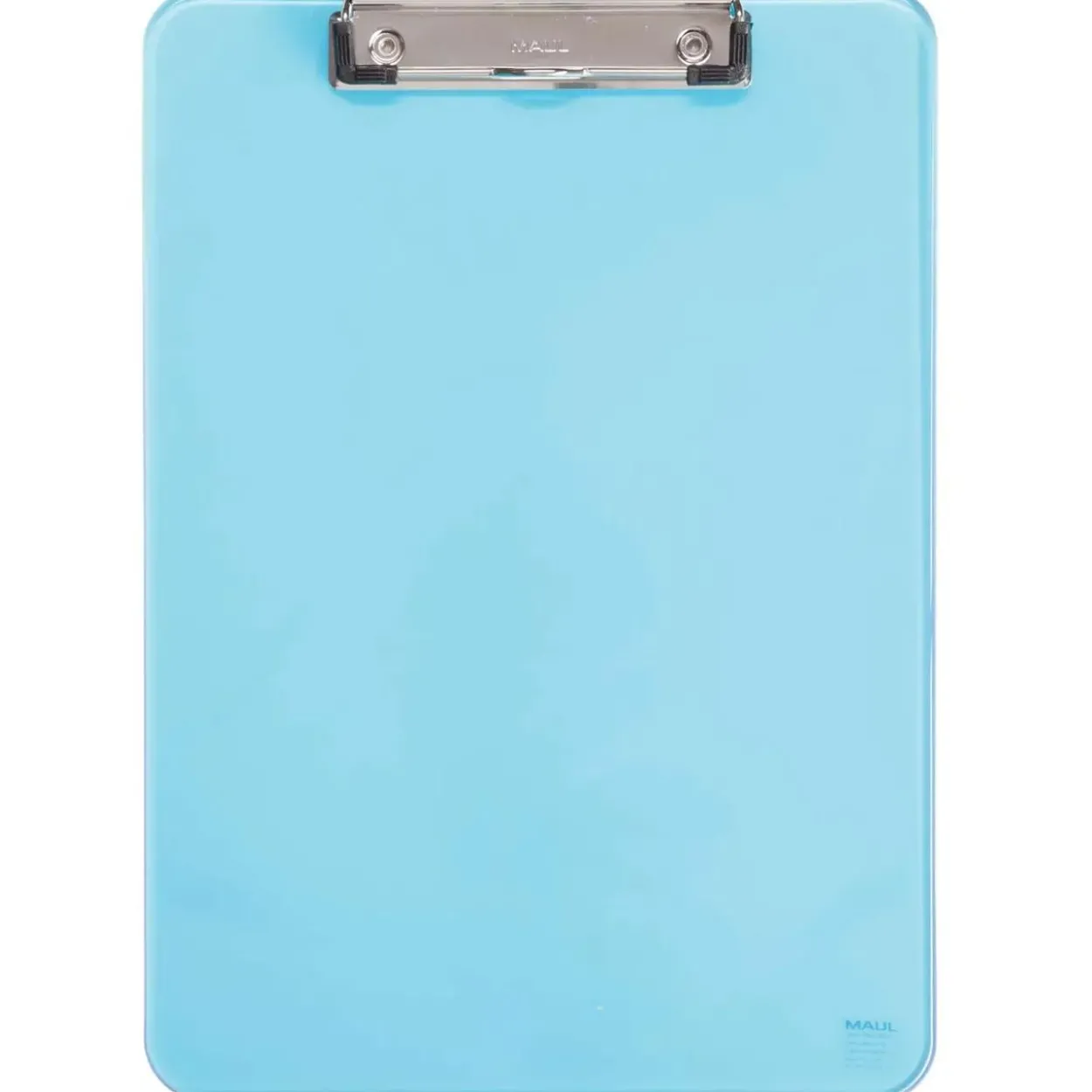 MAUL Klemmbrett neon 2340631 DIN A4 neonblau Kunststoff