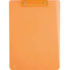 Maul Klemmbrett neon, DIN A4, transparent-orange