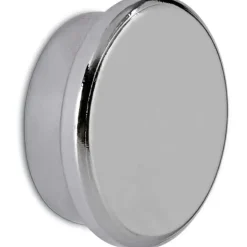 MAUL Magnet silber, Metall Ø 2,5 x 0,9 cm, 1 St.