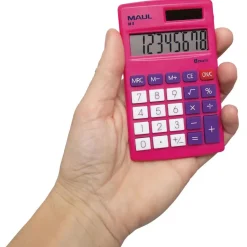 MAUL M 8 Taschenrechner pink