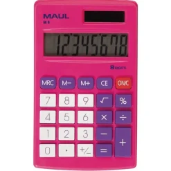 MAUL M 8 Taschenrechner pink