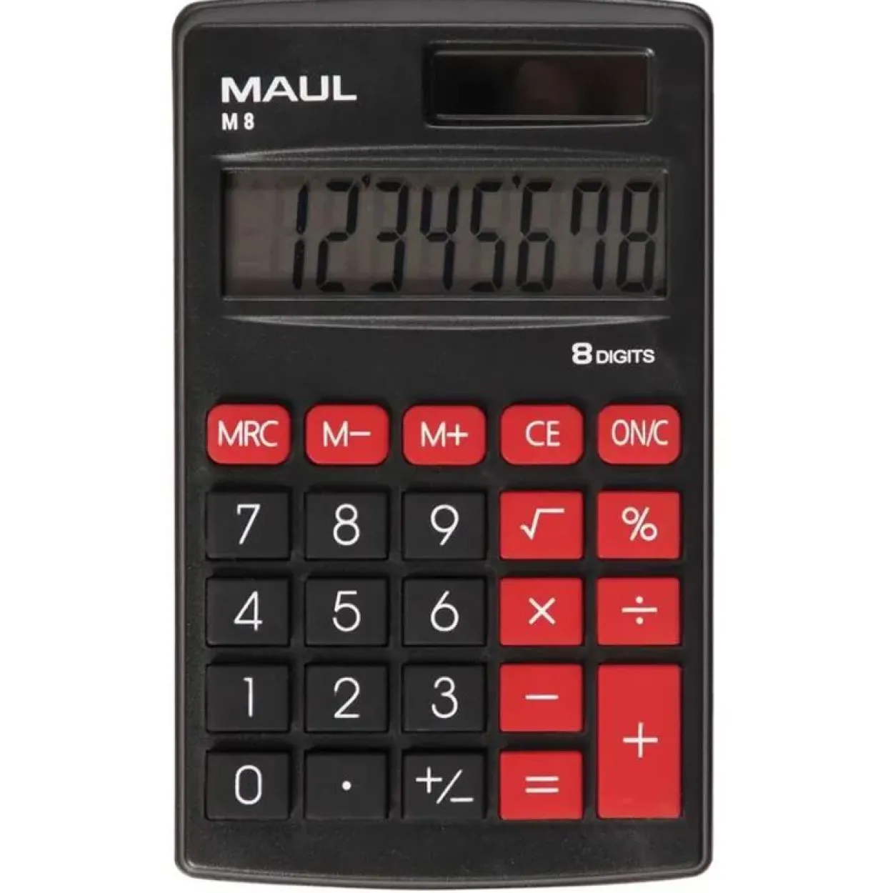 MAUL M 8 Taschenrechner schwarz