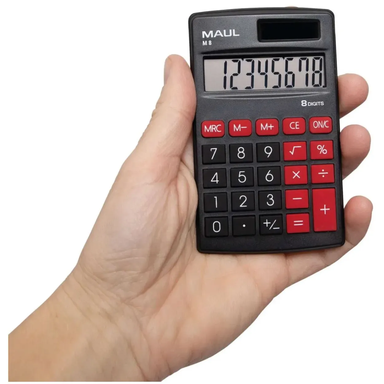MAUL M 8 Taschenrechner schwarz