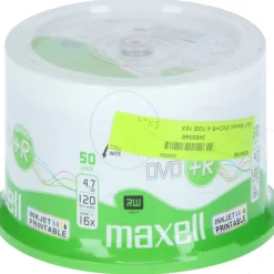 Maxell DVD+R 4.7GB 16X 50ER SPINDEL